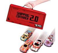 Piccole Macchinine - 48 Pezzi Modelli Di Veicoli A Inerzia, Altalena Macchinina Per Bambini Ragazzi Ragazze Festa Di Compleanno Inserti Per Feste Decorazione Decorazione Della Casa Scrivania Sala Gioc