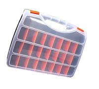 Piccole Parti Degli Organizzatori Strumenti Box Con Deposito Hardware Divisori Rimovibili Con Chiusura Sicurezza Manico Portatile Per Portatile Compartimenti