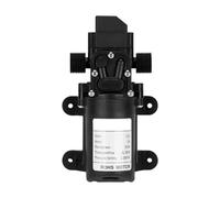 Piccole Pompe Autoadescanti Sicure Flussostato Automatico Pompa Acqua A Membrana Ad Alta Pressione DC12V 70W 130PSI 6L/Min Portata Pressione Soddisfano Esigenze Applicative(Black)