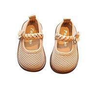 Piccole ragazze Mary Jane Flats Balletto Principessa Vestito Bambino Scarpe Scuola Compleanno Festa Scarpe Da Sera Piatto per Ragazze, Scuola Oxford Scarpe Mary Jane, Colore: rosa., 19 EU