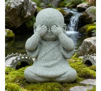 Piccole Statue Monaci Saggi Figurine Tranquille per Pace Interiore e Serenità