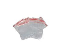 Piccole tasche trasparenti con chiusura lampo richiudibile, sacchetti di plastica riutilizzabili per gioielli, carta regalo, caramelle, 5 x 7 cm e moda