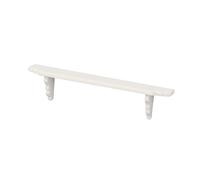 Piccoli Accessori Organizzare In Legno Bianco Mensola Case di Bambole Mobili Per Le case delle bambole in miniatura Modello Decorativo Display Scaffale in Legno Per Scene Decori