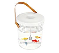 Piccoli acquari - Mini illuminata trasparente | Affidabile mini acquario per gite di , contenitore portatile e durevole, strumento sensoriale versatile per interni ed esterni, Tr