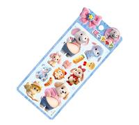 Piccoli adesivi | simpatici adesivi in silicone - piccoli adesivi in rilievo per quaderni | per bicchieri d'acqua pareti chitarra valigia bagagli da viaggio buste occhiali tablet planner diario