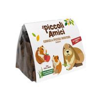 Piccoli Amici Biscotti per conigli e roditori 100 gr Finocchio e mela - Mangime per conigli - 1° ORDINE? scegli lo sconto BZR5 / BZR20 + 200 punti fedeltà