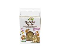 Piccoli Amici Fieno per conigli e piccoli roditori non pressato 500 gr con Rosa canina e menta - Mangime per conigli - 1° ORDINE? scegli lo sconto BZR5 / BZR20 + 200 punti fedeltà