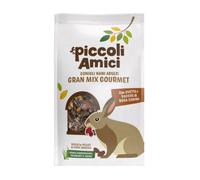 Piccoli Amici Gran Mix Gourmet per Conigli Nani Adulti - 2,5 kg - Mangime per conigli - 1° ORDINE? scegli lo sconto BZR5 / BZR20 + 200 punti fedeltà rosa