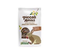 Piccoli Amici Gran Mix Gourmet per Conigli nani adulti - 500 gr - Mangime per conigli - 1° ORDINE? scegli lo sconto BZR5 / BZR20 + 200 punti fedeltà rosa
