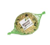 Piccoli Amici Palle di grasso per uccelli da giardino 4 palline da 90 gr - Mangime per uccelli - 1° ORDINE? scegli lo sconto BZR5 / BZR20 + 200 punti fedeltà