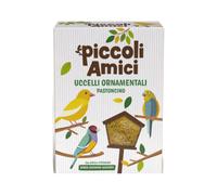 Piccoli Amici Pastoncino per Uccelli Ornamentali - 400 gr - Mangime per uccelli - 1° ORDINE? scegli lo sconto BZR5 / BZR20 + 200 punti fedeltà