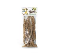 Piccoli Amici Spighe di Panico Snack per uccelli ornamentali - 250 g - 1° ORDINE? scegli lo sconto BZR5 / BZR20 + 200 punti fedeltà