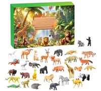 Piccoli Animali Giocattolo 24 Piccole Decorazioni Educative Giungla per