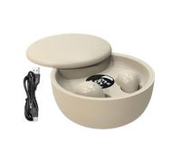 Piccoli auricolari, 4-8 ore di autonomia, wireless, discreti, tappi per le orecchie | Mini auricolari invisibili con custodia di ricarica, per casa, lavoro, palestra, viaggi, attività all'aperto