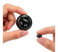 Piccoli auricolari invisibili, senza fili, per dormire, auricolari nascosti per orecchie piccole, per dormire lateralmente, auricolari discreti Bluetooth con cancellazione del rumore ENC per iPhone