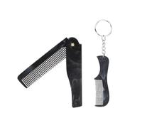 Piccoli Baffi Pettine 2 Design Follevole In Plastica Da Viaggio In Plastica Becche Barba Per Accesorie Toelettatura Lisce