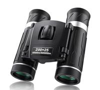 Piccoli binocoli, binocoli di birdwatching - Binocoli da concerto compatto 200 × 25 HD,Telescopi portatili non slip ad alta definizione occhiali stellini per il compleanno dei bambini