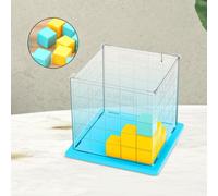 Piccoli blocchi di cubo Aiuto didattico per la matematica Giocattolo educativo
