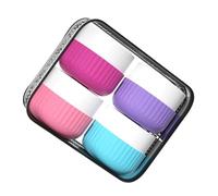 Piccoli contenitori da viaggio per crema contenitori per articoli da toeletta accessori a tenuta stagna, bottiglie da viaggio per crema essenziale, con sacchetto trasparente, Set di miscelazione dei