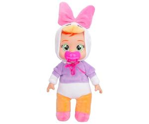 Piccoli cuddles Disney Daisy - Bambola per bambini in morbido peluche ispirato a Daisy Disney, piange lacrime reali, set per ragazze e ragazzi 18+ mesi