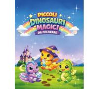 Piccoli dinosauri magici da colorare