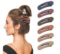 Piccoli fermagli per capelli piatti da donna per capelli sottili, confezione da 6 accessori per capelli