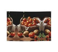 Piccoli festoni stampati con pomodorini - Crea splendidi punti salienti decorativi per compleanni, vacanze e spazi domestici