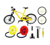 Piccoli giocattoli a ciclo, giocattolo agitato in miniatura - giocattolo ornamentale per ciclo con parti rimovibili - Miniature Desk Crafts Home Sports Decoration per biblioteca, scaffale, tavolo,