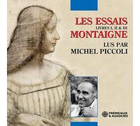 Les Essais - Livres I, Ii & Iii Lus Par Michel Piccoli Montaigne (CD)
