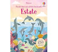 Piccoli libri con adesivi luccicanti - Estate