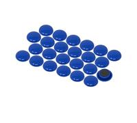 Piccoli Magneti Dell'Ufficio Di Pianificazione Blu Per Frigorifero, Lavagna, Tavola Da Preavviso, Archiviazione - Confezione Di 24