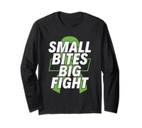 Piccoli Morsi Big Fight - Gastroparesis Awareness Maglia a Manica