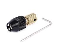 Piccoli motori elettrici in ottone 3 mm punta da trapano albero centrale a tre artigli mandrino piccolo 0,3-3,4 mm albero elettrico Mini trapano supporto per trapano a percussione Set di punte per