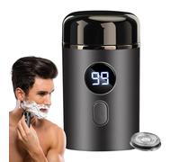 Piccoli Navigatori Elettrici Per Uomini, Trascina Elettrico - Tagliaerba Multifunzionale Per Barba - Strumento Per Toilette Per Il Viso Elettrico Per Viaggi A Domicilio, Rasaerba Da Barba