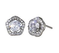 Piccoli orecchini a perno con zirconi orecchini per donne uomini cartilagine orecchio piercing gioielli vince orecchini ornamento ornamento