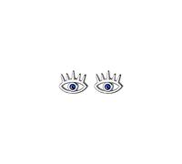 Piccoli orecchini a perno in argento Sterling 925 con zirconia cubica blu, piccoli orecchini a perno per cartilagine, trago, elice, conchiglia, ipoallergenici, mini borchie per figlia, regalo di