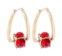 Piccoli Orecchini Donna Oro Zirconia, Orecchini Anallergici Donna Pendenti, Orecchino Cerchio Oro Con Brillantini Earrings For Women Gold Moissanite Orecchino Gra Regalo Compleanno