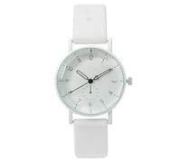 Piccoli orologi per le donne orologio al quarzo Ms. Orologio da polso orologio da polso Business Date Casual Watch, bianco, misura unica