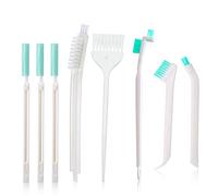 Piccoli pennelli di pulizia per piccoli spazi, strumenti di pulizia delle crepe per tastiera, bottiglie, finestre, slot per auto, forniture per la pulizia del lavaggio della doccia, tostapane