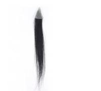 Piccoli pezzi di capelli umani invisibili ultra for la fronte da uomo, toupet in pelle PU sottile for coprire la caduta dei capelli Attaccatura Capelli Sottile(3x3x2cm)