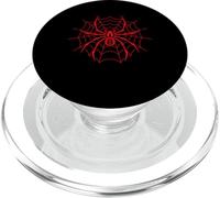 Piccoli ragni halloween insetto minimalista semplice ragno PopSockets PopGrip per MagSafe