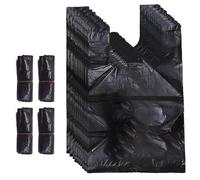 Piccoli sacchetti neri per lo smaltimento di prodotti sanitari, preservativi e tamponi in camera da donna/ufficio/bagno (400)