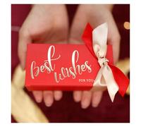 Piccoli sacchetti regalo, Sacchetti Regalo Piccoli Scatole Bomboniere Matrimonio 50 Pezzi con Nastro Rettangolo Caramelle di Carta Dolci(Color 3,100pcs)