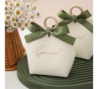 Piccoli sacchetti regalo, Sacchetti regalo piccoli Scatole for bomboniere da 20 pezzi for confezioni decorative di cioccolatini(Green)