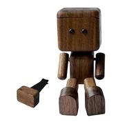 Piccoli scuotimenti in Legno - Piedi Agitanti Uomo Di Legno | Brividi In Legno Per Auto | Numeri Di Legno La Statua Di Tratto | Vivace Figura Estetica Scrivania Per Compleanno Natale