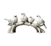 Piccoli Uccelli: Statue Di Piccoli Uccelli, Decorazione Della Casa Sul Ramo | per Il Soggiorno Da Pranzo, Statua Decorativa Di Uccelli Oggetto Decorativo Per Stranieri
