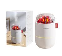 Piccoli Umidificatori Per Camera Da,Dispositivo Di Umidificazione Con Serbatoio Acqua Da 280ml - Umidificatori Portatili per Viaggi - Per La Casa La Camera Da La Bebè L'Auto Gli Yoga E I Viagg