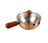 Piccoli vasi per latte in acciaio inossidabile con manico e, A | Pentole scalda con casseruola coperta per tagliatelle, riso e pasti quotidiani