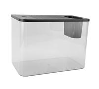 Piccollo di Pesce, Acquari di Pesce Beta Desktop Mini Ciotola di Pesce Betta Serbatoio di Pesce in Plastica Chiara Micro Paesaggio Ki di Avviamento 'acquario per Casa, Ufficio,