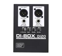 Piccolo 2 Canali Direct Box Active Box Per Strumento A Mixer Rumore di Collegamento Interfacce Multiuso